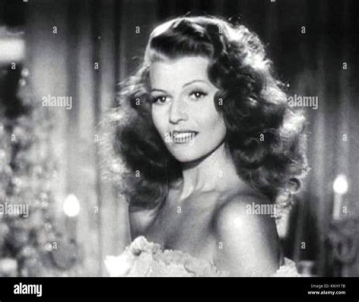 Rita Hayworth as seen in a publicity photo in 1940