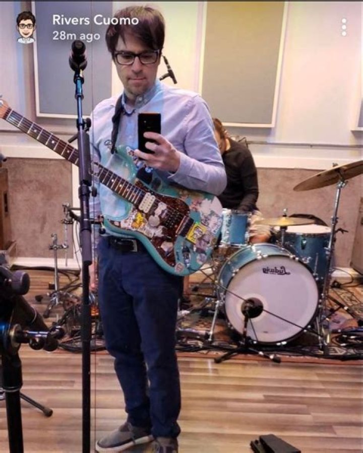 Rivers Cuomo in an Instagram post in April 2018