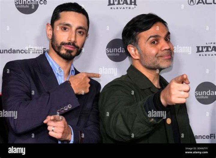 Riz Ahmed (Left) with Jackie Chan in February 2017