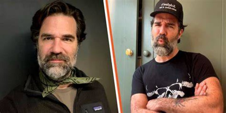 Rob Delaney in a selfie as seen in March 2019
