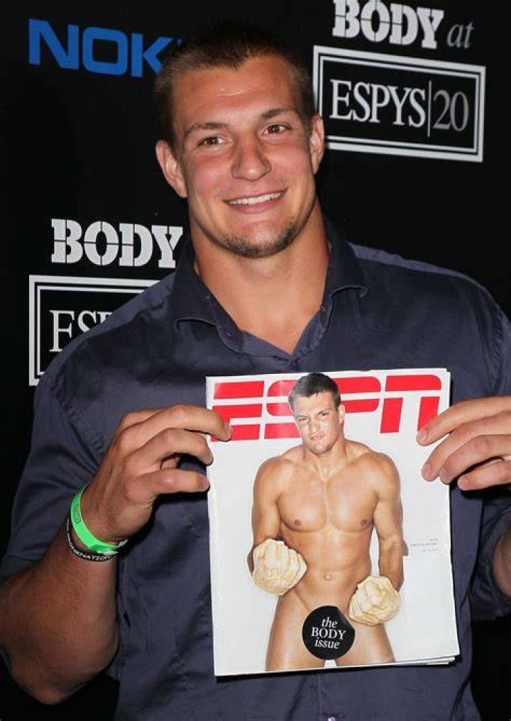 Rob Gronkowski at ESPN The Party in San Francisco on February 5, 2016