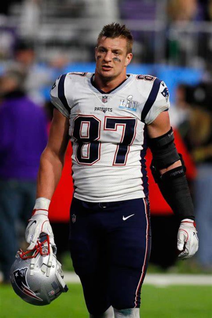 Rob Gronkowski during a match between New England Patriots and Houston Texans in September 2016