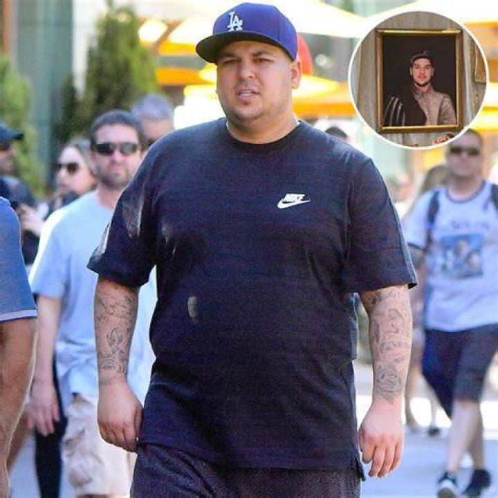 Rob Kardashian fat