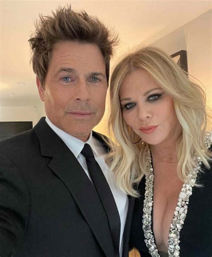 Rob Lowe with wife Sheryl Berkoff as seen in 2003