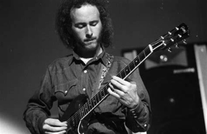 Robby Krieger as seen while playing the guitar in London, England in 2007