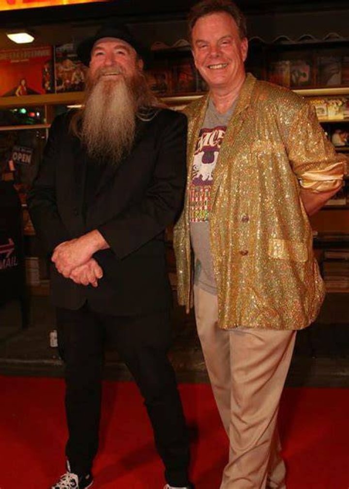 Robert Tapert (Right) and Mark Beesley as seen in October 2017