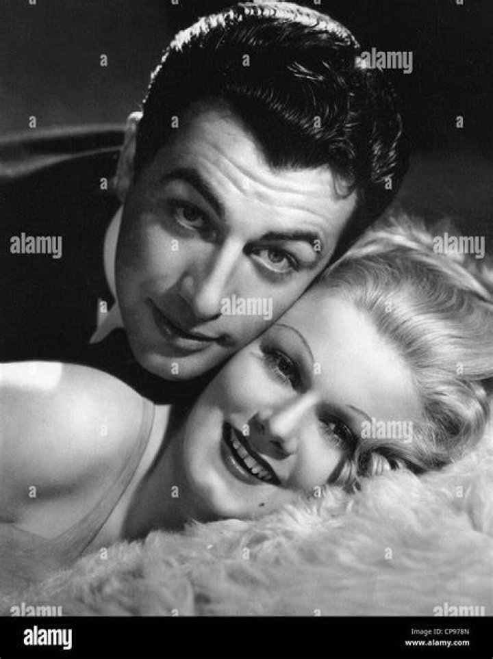Robert Taylor and Jean Harlow as seen in 1937