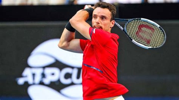 Roberto Bautista Agut with the trophy of 2016 ASB Classic on January 16, 2016 in Auckland, New Zealand