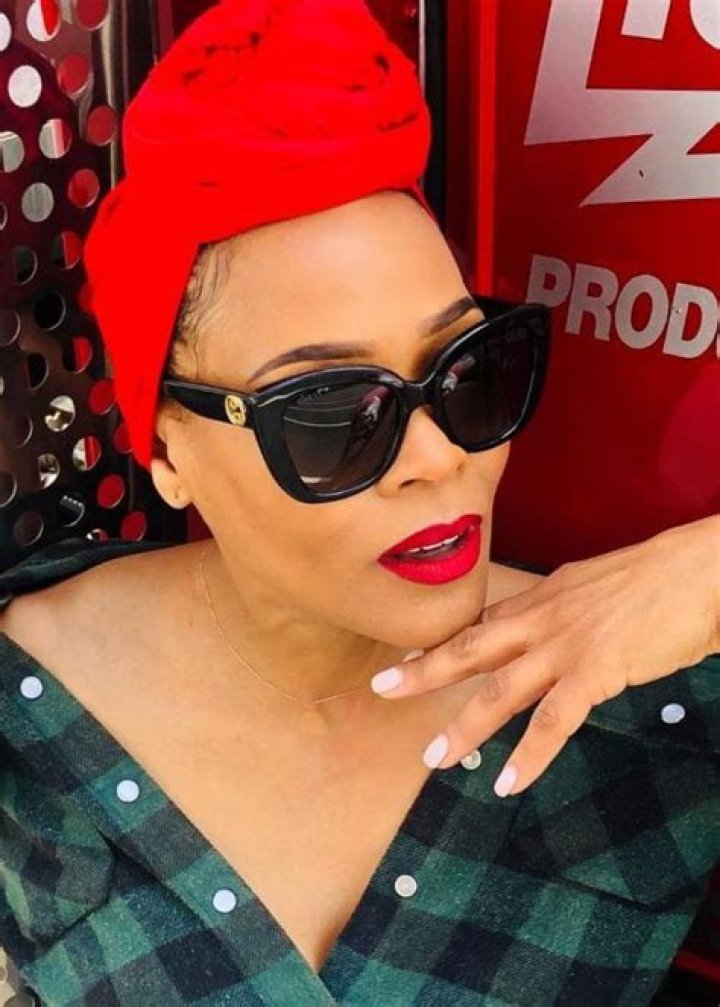 Robin Givens in an Instagram post as seen in April 2019
