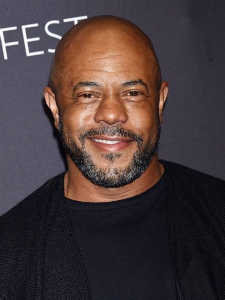 Rockmond Dunbar (Right) as seen in a picture alongside professional stock car racing drive Jimmie Johnson in April 2017