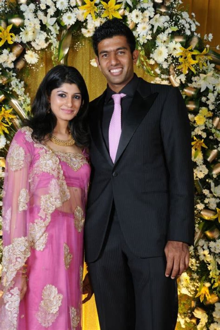 Rohan Bopanna and Supriya Annaiah, as seen in April 2021