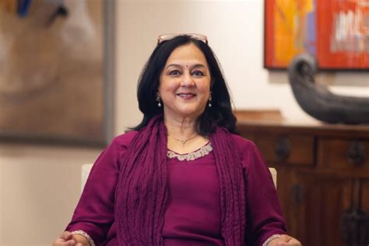 Rohini Nilekani as seen in a picture taken at Azim Premji Public Lecture Series on January 30, 2013