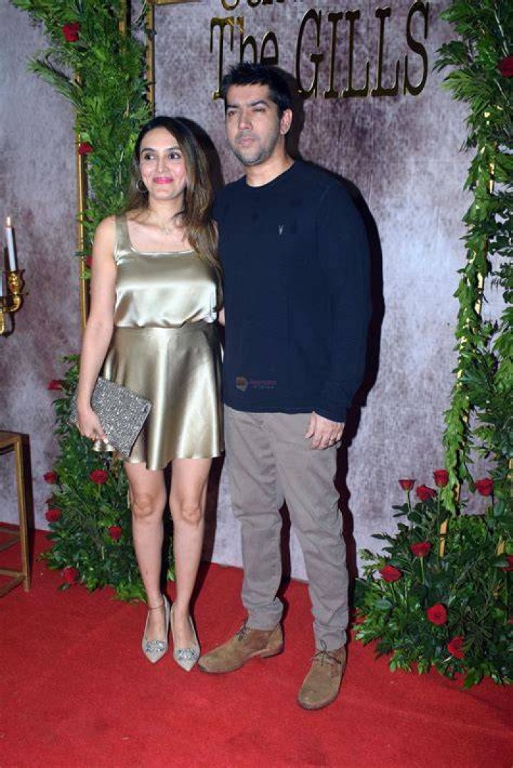 Rohit Dhawan and Jaanvi Desai in January 2021