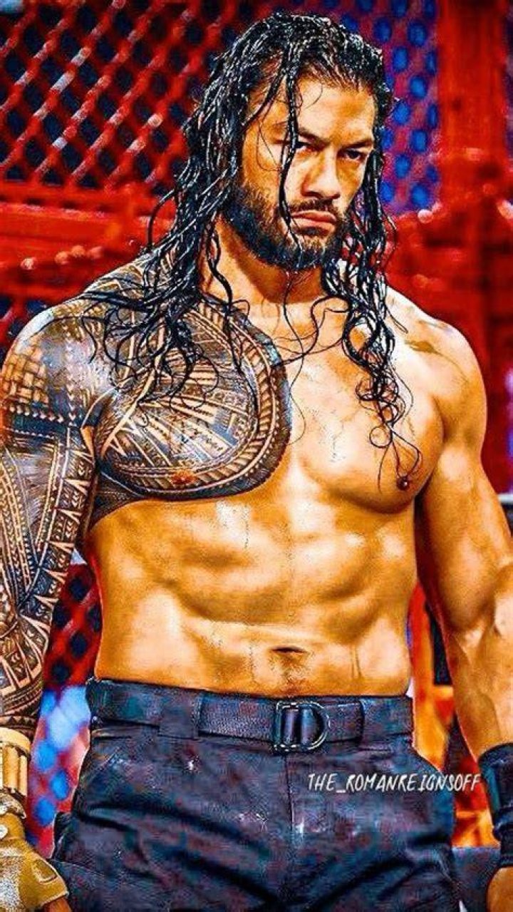 Roman Reigns shirtless body