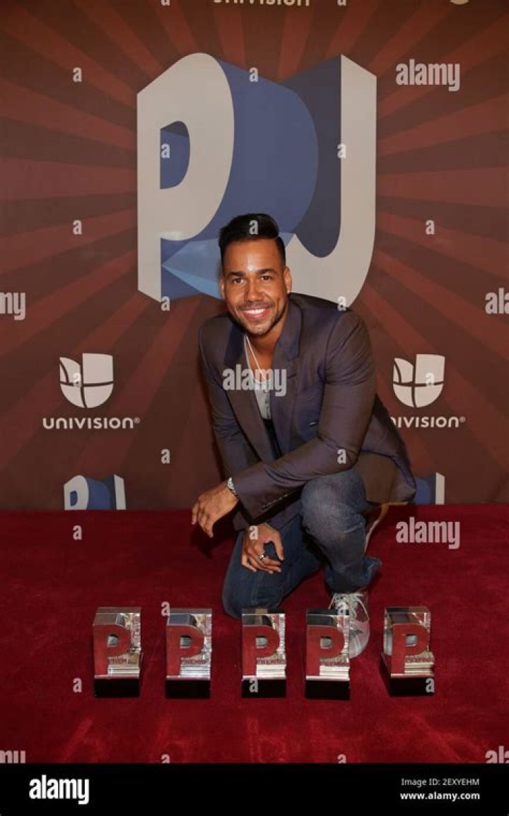 Romeo Santos during the Premios Juventud 2014 in Coral Gables, Florida