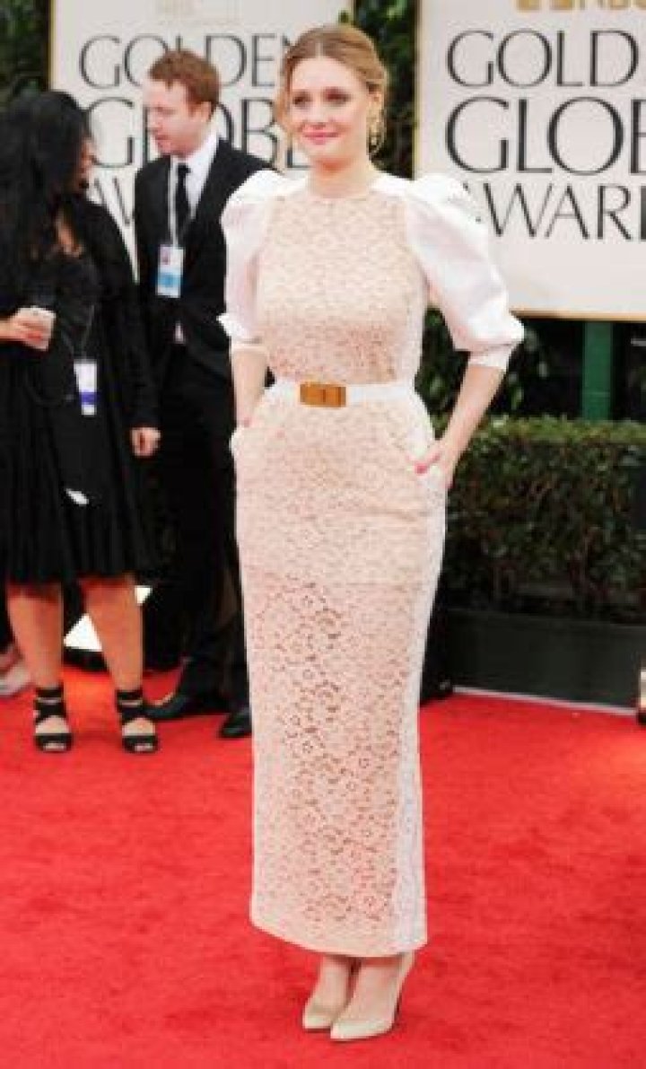Romola Garai at Golden Globe Awards 2012.
