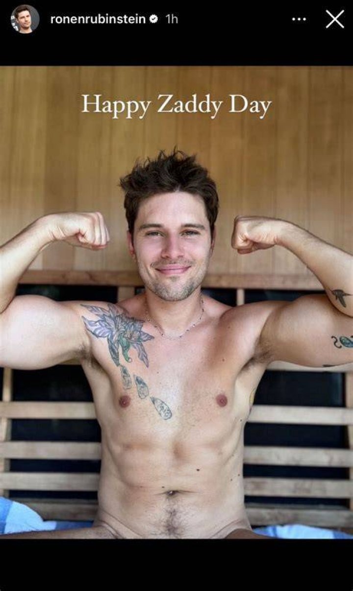 Ronen Rubinstein in an Instagram post as seen in January 2020