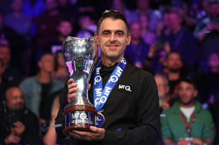 Ronnie O'Sullivan as seen during the Snooker German Masters in Berlin, Germany in 2015