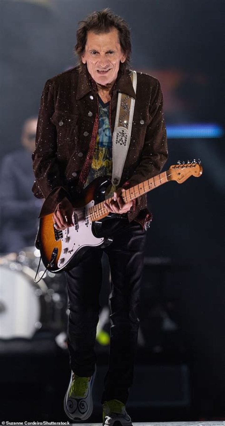 Ronnie Wood as seen during the 'Rolling Stones' 50 & Counting tour in December 2012
