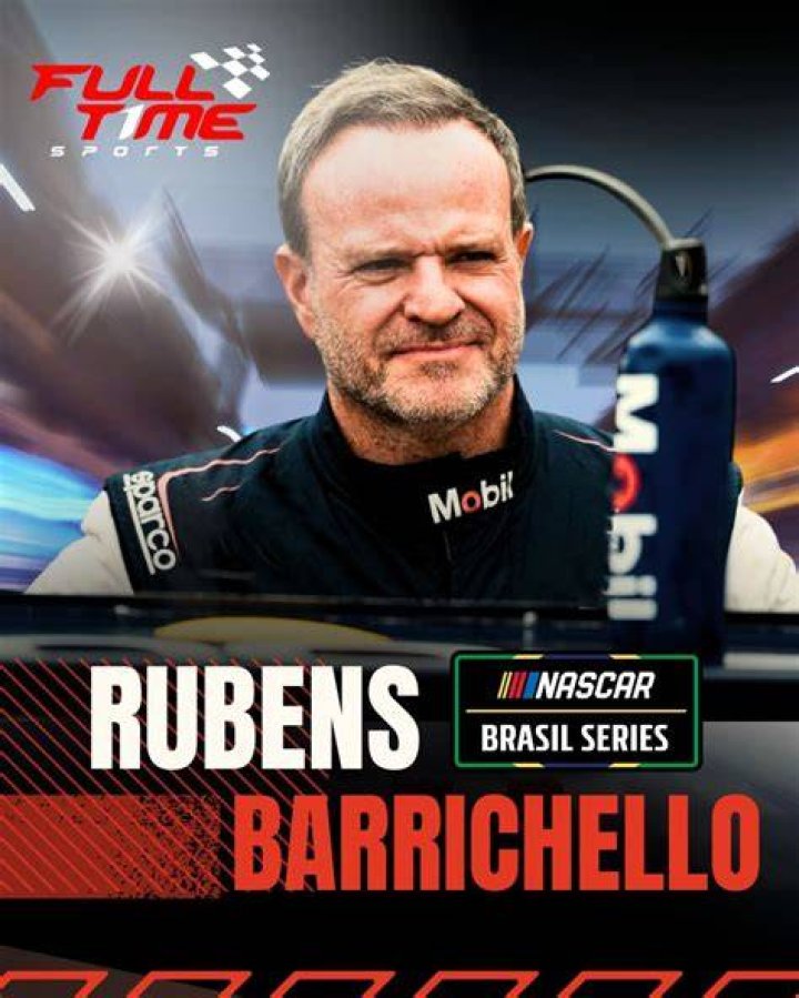 Rubens Barrichello in an Instagram selfie from April 2020