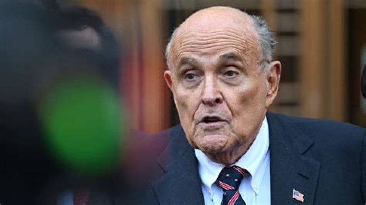 Rudy Giuliani as seen at a 2008 Campaign event in Derry, Rockingham County, New Hampshire