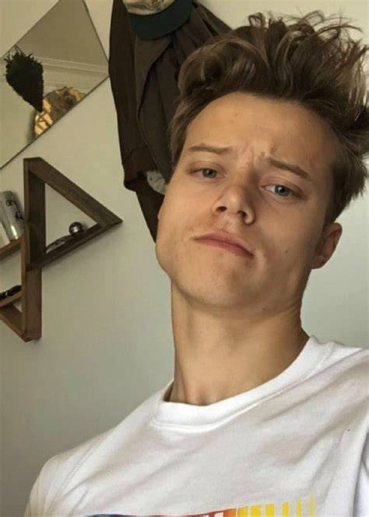 Rudy Pankow in a selfie in March 2020