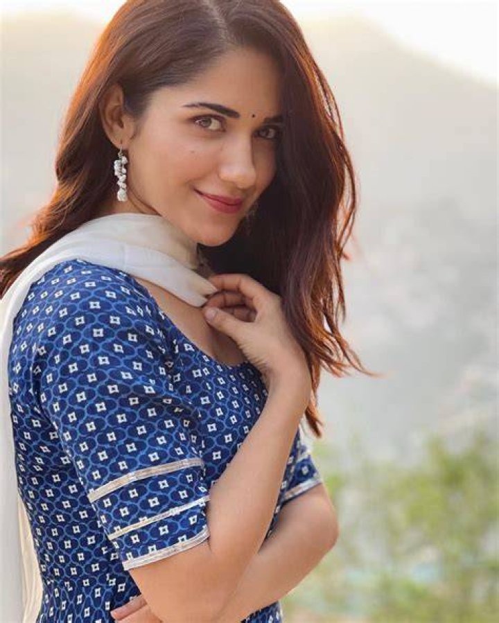 Ruhani Sharma as seen in a picture that was taken in February 2021