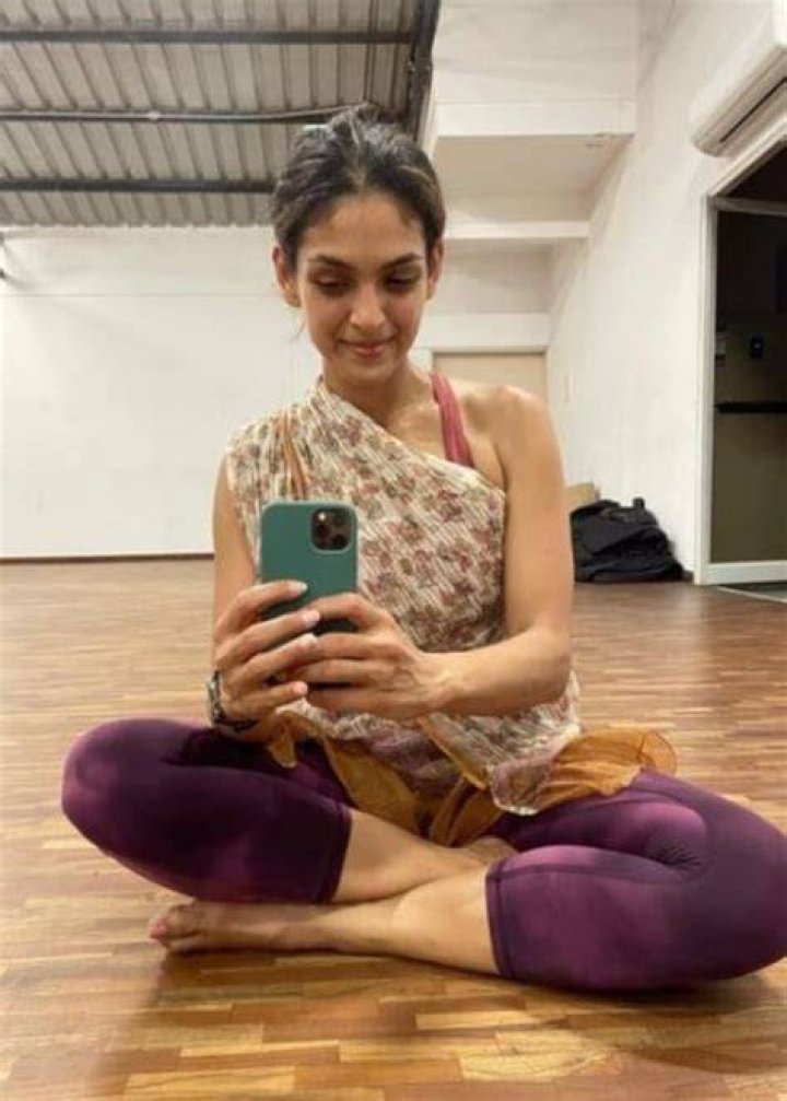 Rukmini Vijayakumar as seen in an Instagram Post in July 2022