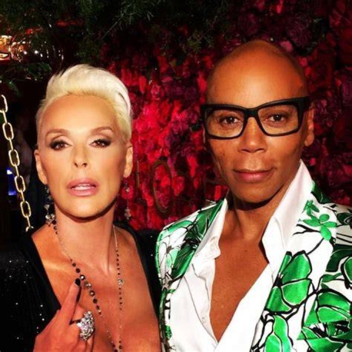 RuPaul with Brigitte Nielsen in September 2018
