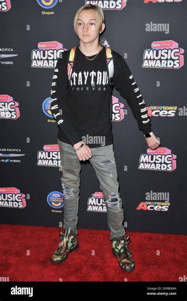 Russell Horning as seen with Becky G in November 2018