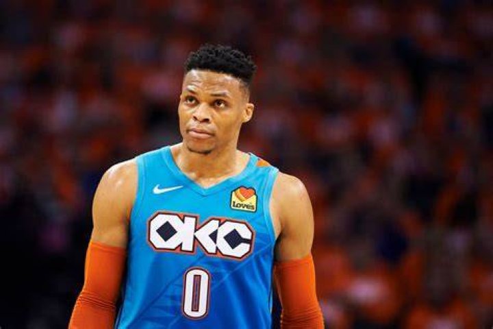 Russell Westbrook during a game against Indiana Pacers on March 19, 2016 in Indianapolis, Indiana