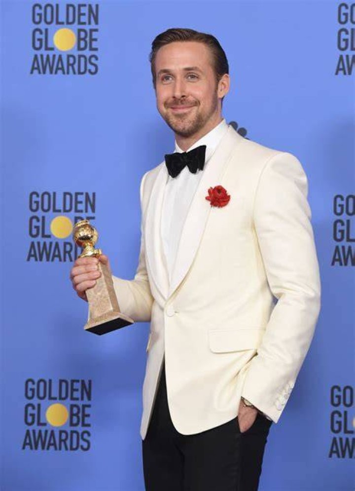 Ryan Gosling during Golden Globes 2017