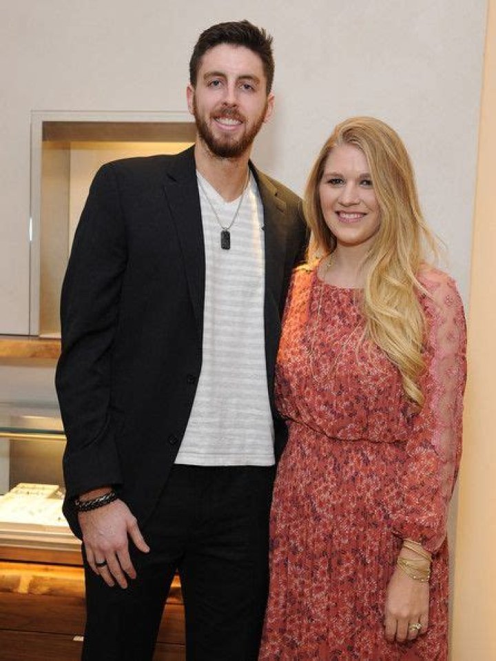 Ryan Kelly and Lindsay Cowher at The Men's Forged Carbon Collection launch on November 5, 2014