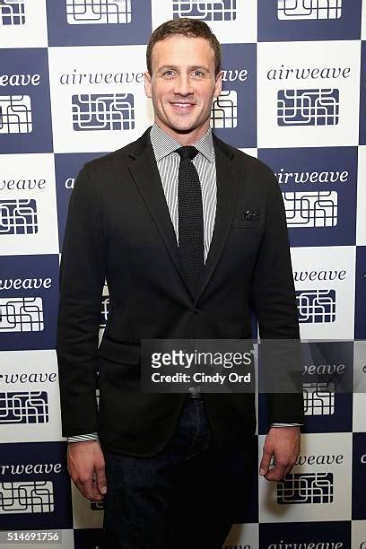 Ryan Lochte at airweave&rsquo;s anniversary and advanced bedding technology in New York on March 10, 2016