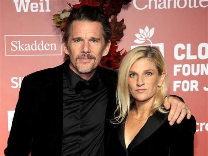 Ryan Shawhughes and Ethan Hawke in 2022