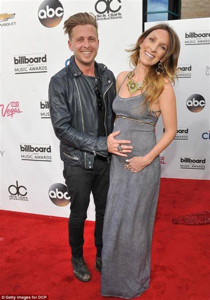 Ryan Tedder and his wife Genevieve Tedder at the 18th Annual Post-Golden Globes Party in January 2017