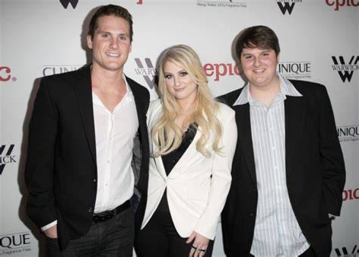 Ryan Trainor and Meghan Trainor in an Instagram post in April 2020
