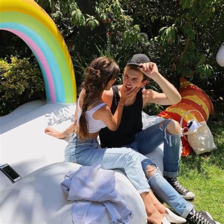 Ryland Lynch and Kelsey Calemine as seen in August 2017