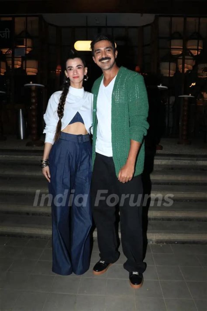 Saba Azad and Saqib Saleem at an event in 2011