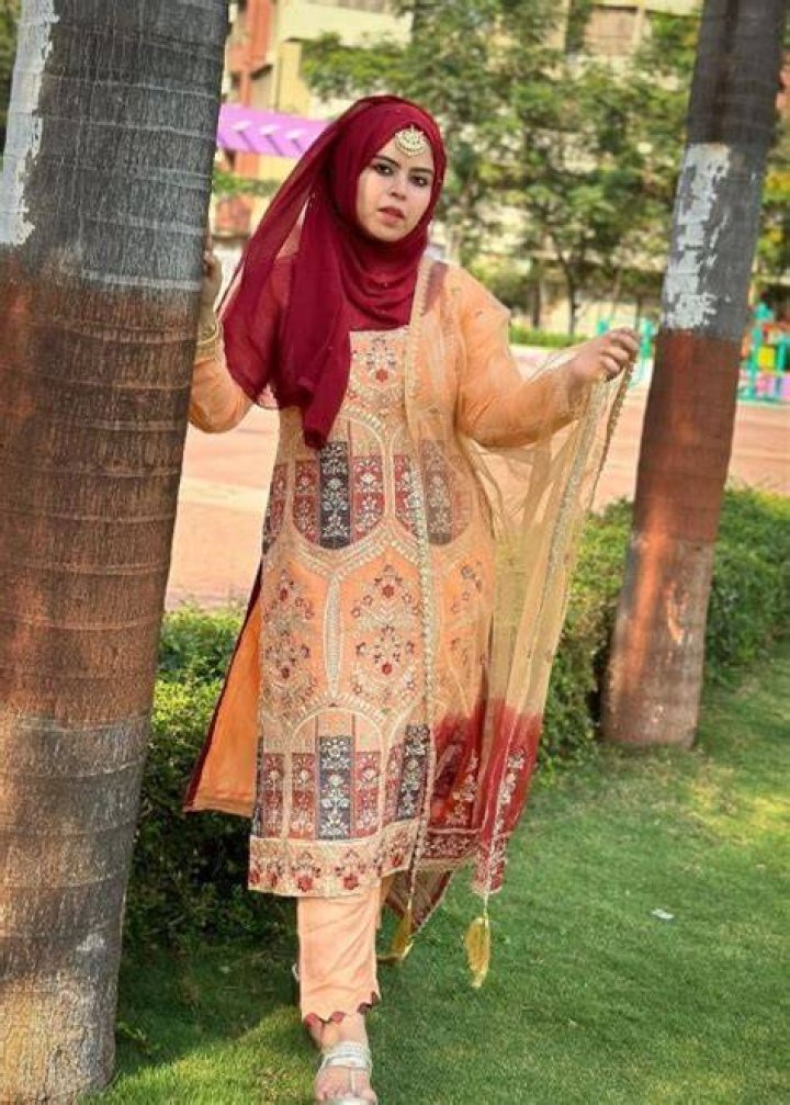 Saba Ibrahim as seen in a picture that was taken in February 2023