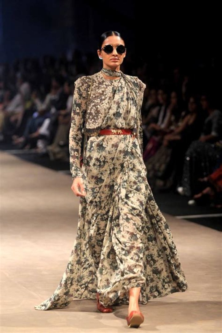 Sabyasachi Mukherjee at the Lakme Fashion Week's Grand Finale in August 2013