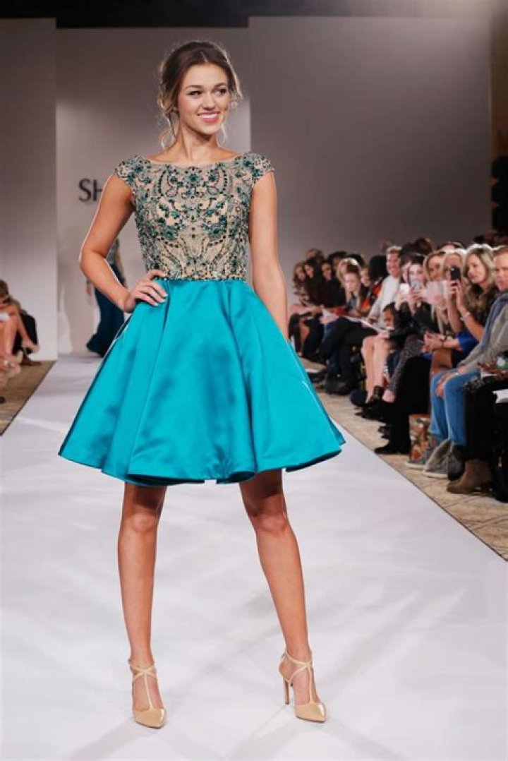 Sadie Robertson at Sherri Hill Fashion Show 2015