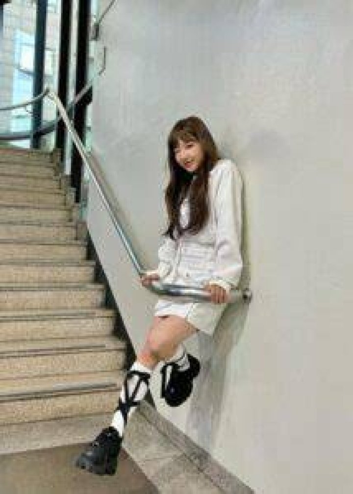 Saena posing for the camera in 2022