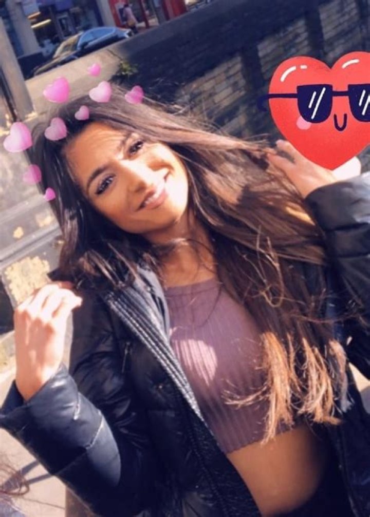 Safaa Malik as seen while clicking a car selfie in March 2019