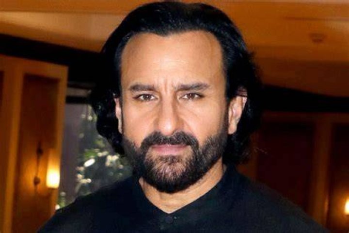 Saif Ali Khan during an event for his 2017 film Chef
