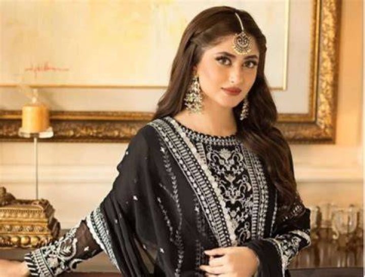 Sajal Aly as seen while taking a mirror selfie in 2021