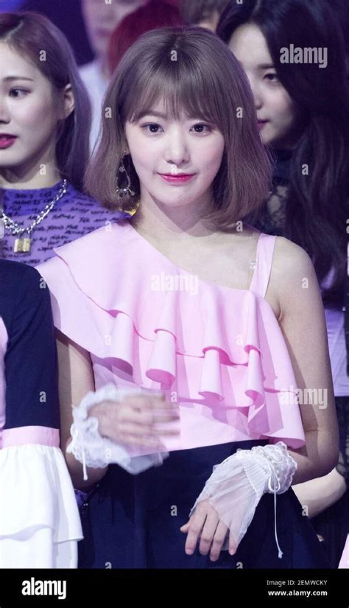 Sakura Miyawaki during an event in October 2018