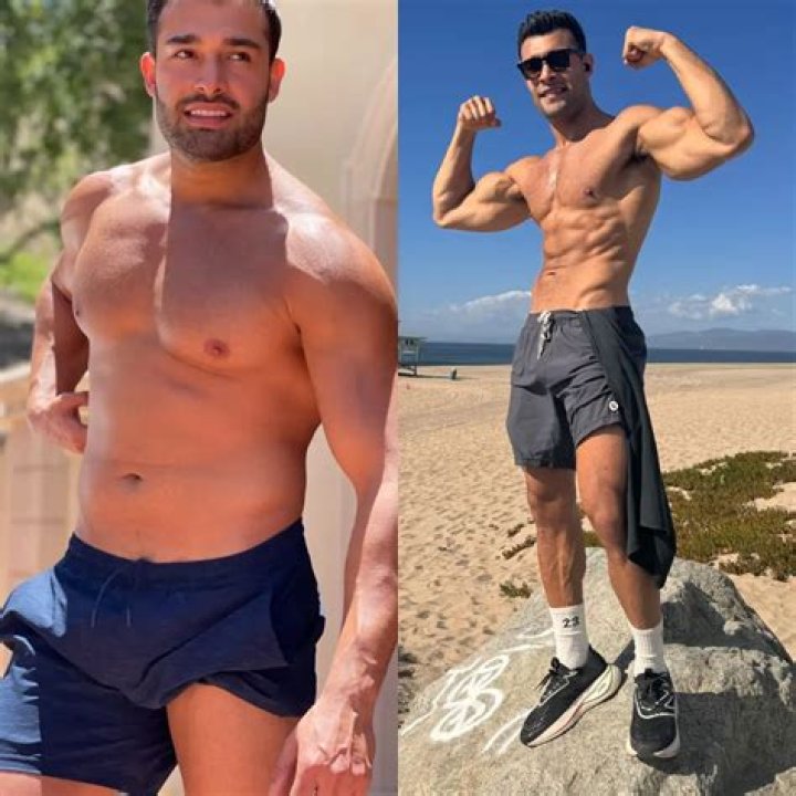 Sam Asghari body transformation from flab to fab