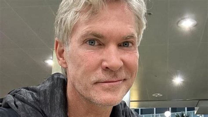 Sam Champion in a selfie as seen in July 2019