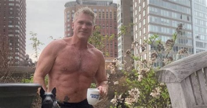 Sam Champion in an Instagram selfie as seen in July 2019